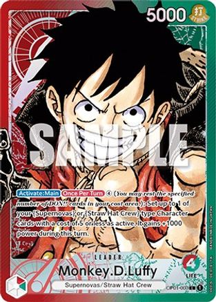 Monkey.D.Luffy (003) (Parallel) (OP01-003) - Leader