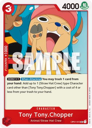 Tony Tony.Chopper (OP01-015) - Uncommon