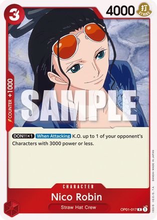 Nico Robin (OP01-017) - Rare