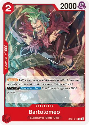 Bartolomeo (OP01-019) - Commune