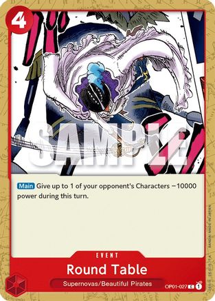 Round Table (OP01-027) - Common