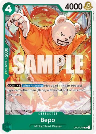 Bepo (OP01-049) - Rare