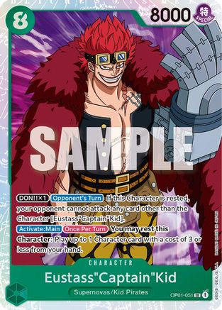 Eustass « Capitaine » Kid (OP01-051) - Super Rare