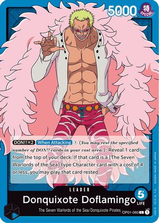 Donquixote Doflamingo (060) (OP01-060) - Leader