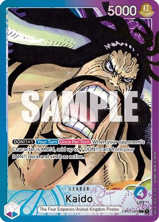 Kaido (061) (Parallel) (OP01-061) - Leader