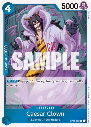 Caesar Clown (OP01-069) - Rare