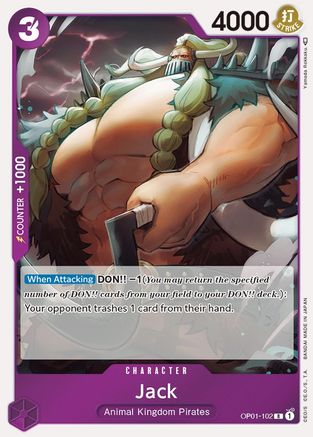 Jack (OP01-102) - Rare