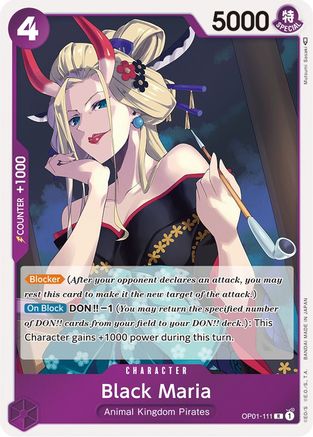 Black Maria (OP01-111) - Rare