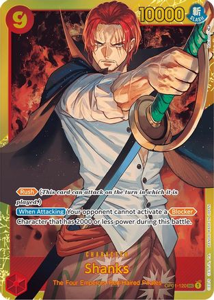 Shanks (OP01-120) - Secret Rare