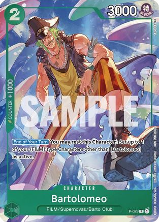 Bartolomeo (Event Pack Vol. 1) (P-029)  -  Promo