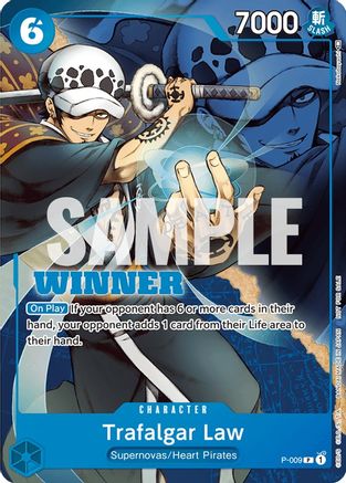 Trafalgar Law - P-009 (Winner Pack Vol. 1) (P-009) - Promo