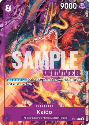 Kaido - P-010 (Pack Gagnant Vol. 1) (P-010) - Promo