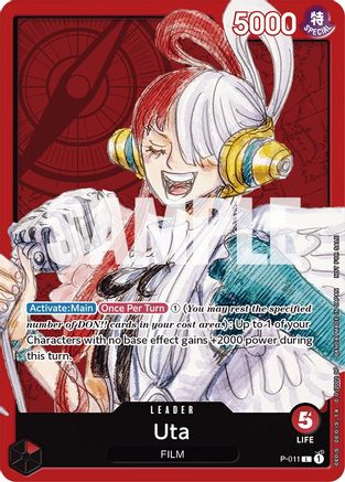 Uta (One Piece Film Red) (P-011)  -  Promo