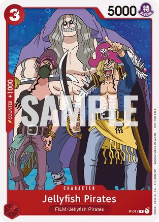 Jellyfish Pirates (One Piece Film Red) (P-012)  -  Promo