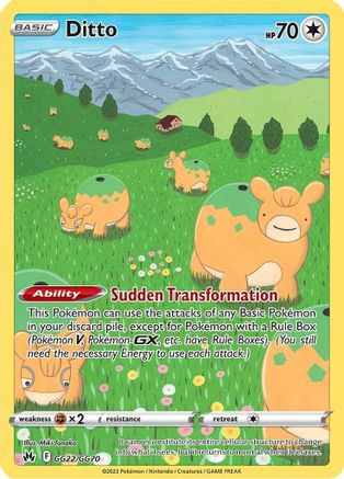 Ditto - GG22/70 - Ultra Rare - Holofoil