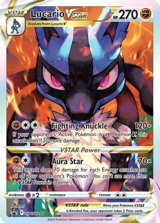 Lucario VSTAR - SWSH291  - Promo - Holofoil