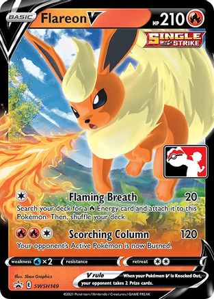 Flareon V - SWSH149 - Promo - Holofoil