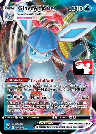 Glaceon VMAX - 041 - Ultra Rare - Holofoil