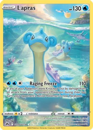 Lapras - GG05/70 - Ultra Rare - Holofoil