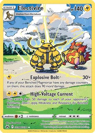 Electivire - GG08/GG70 - Ultra Rare - Holofoil
