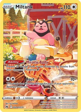 Miltank - GG24/GG70 - Ultra Rare - Holofoil