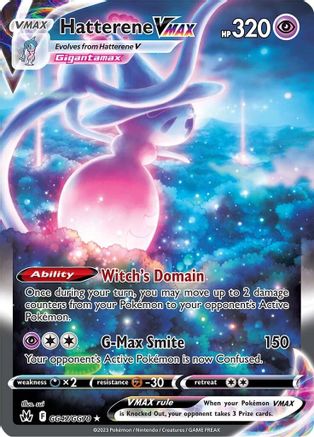 Hatterene VMAX - GG47/GG70 - Ultra Rare - Holofoil
