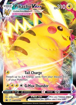 Pikachu VMAX - SWSH286  - Promo - Holofoil