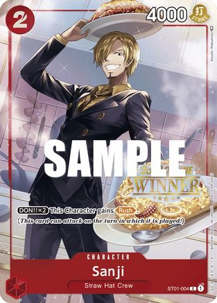 Sanji (Online Regional 2023) [Winner] (ST01-004)  -  Promo