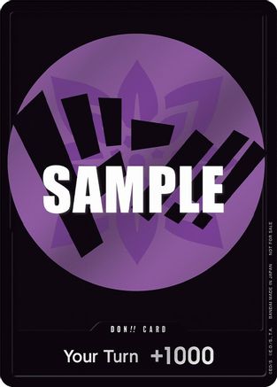 DON!! Card (Purple)  -  Promo