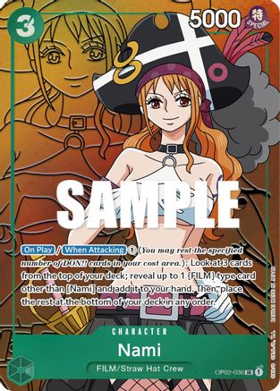 Nami (Alternate Art) (OP02-036) - Super Rare