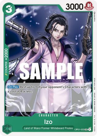 Izo (Pack Tournoi Vol. 2) (OP01-033) - Promo