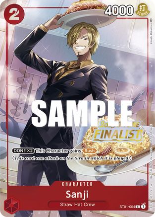 Sanji (Offline Regional 2023) [Finalist] (ST01-004)  -  Promo