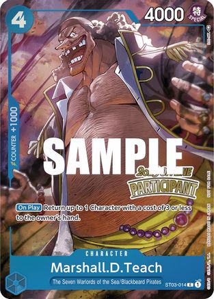 Marshall.D.Teach (Hors ligne régional 2023) [Participant] (ST03-014) - Promo