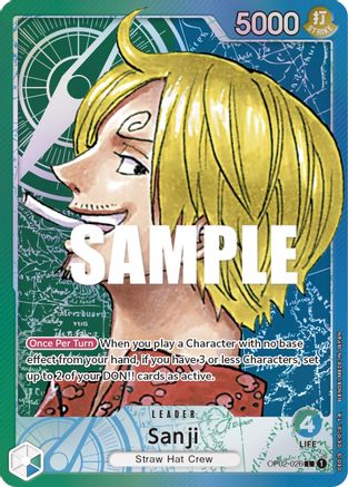 Sanji (Alternate Art) (OP02-026) - Leader