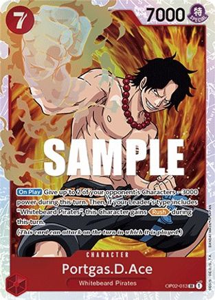 Portgas.D.Ace (OP02-013) - Super Rare
