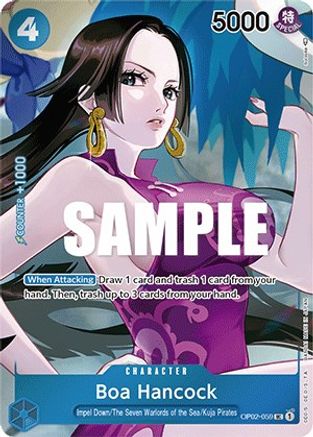 Boa Hancock (Box Topper) (OP02-059) - Uncommon