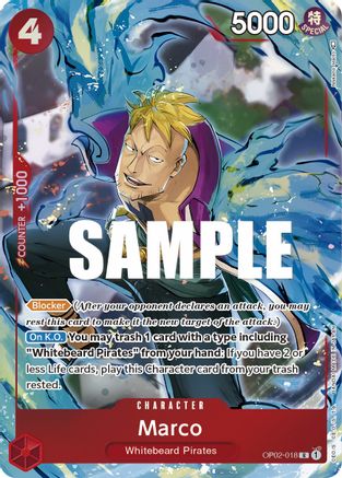 Marco (Alternate Art) (OP02-018) - Rare