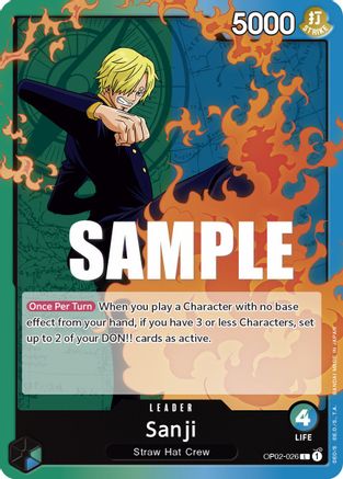 Sanji (OP02-026) - Leader
