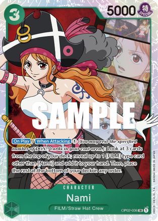 Nami (OP02-036) - Super Rare