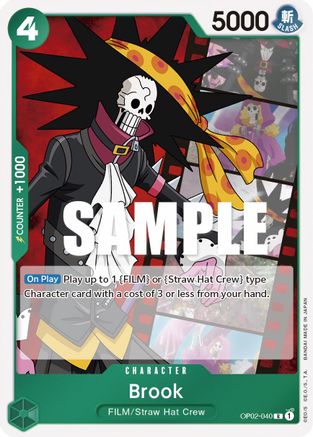 Brook (OP02-040) - Rare