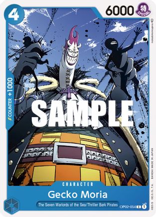 Gecko Moria (OP02-054) - Common