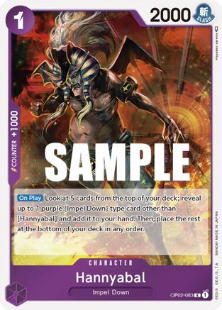Hannyabal (OP02-083) - Rare