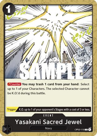 Yasakani Sacred Jewel (OP02-118) - Common