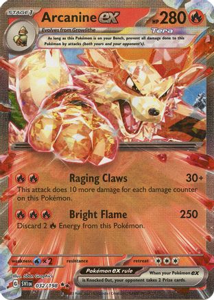 Arcanin ex - 032/198 - Double Rare - Holofoil