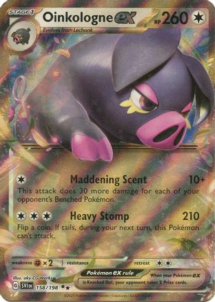 Oinkologne ex - 158/198  - Double Rare - Holofoil