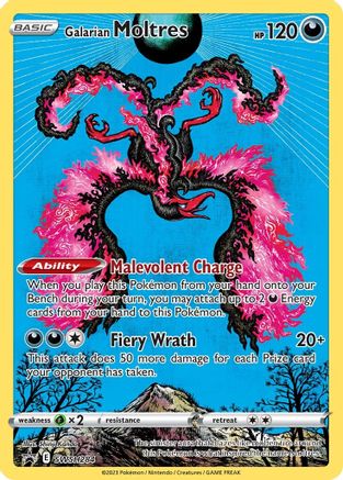 Galarian Moltres - SWSH284  - Promo - Holofoil