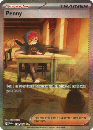 Penny - 252/198  - Special Illustration Rare - Holofoil