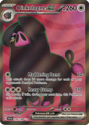 Oinkologne ex - 234/198  - Ultra Rare - Holofoil