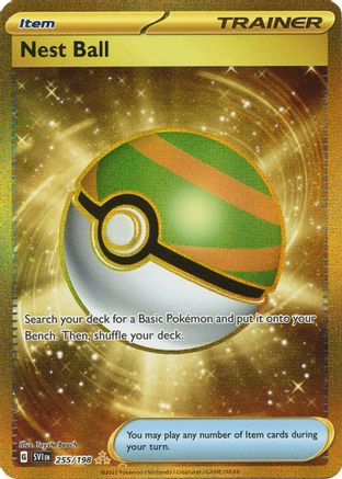 Nest Ball - 255/198  - Hyper Rare - Holofoil