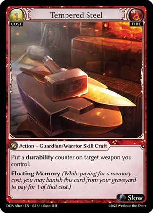 Tempered Steel (157) -  Uncommon